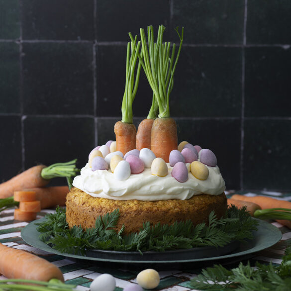 Carrot Cake mit Frischkäse-Frosting