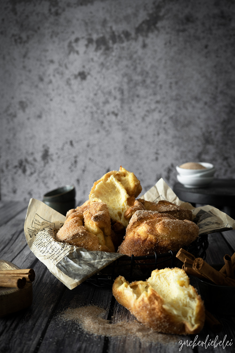 Cinnamon Popovers | Zimt und Zucker Popovers | Grundrezept