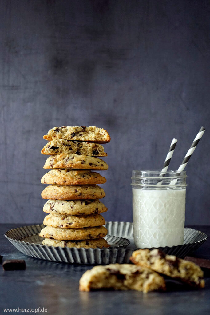 Meine liebsten Chocolate Chip Cookies