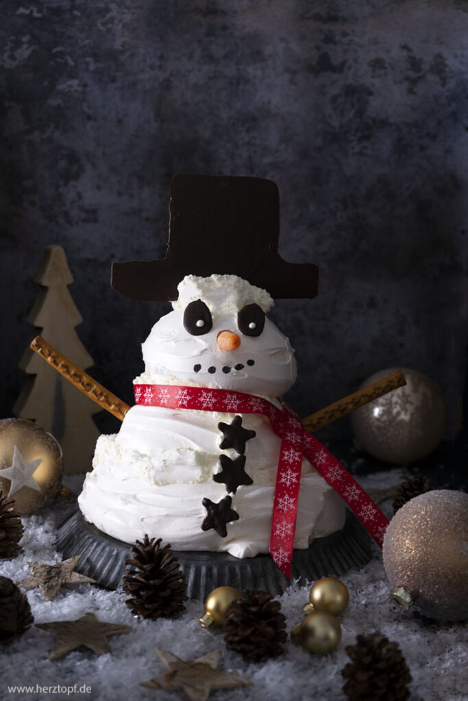 Mr. Snowman | Schneemann Pavlova