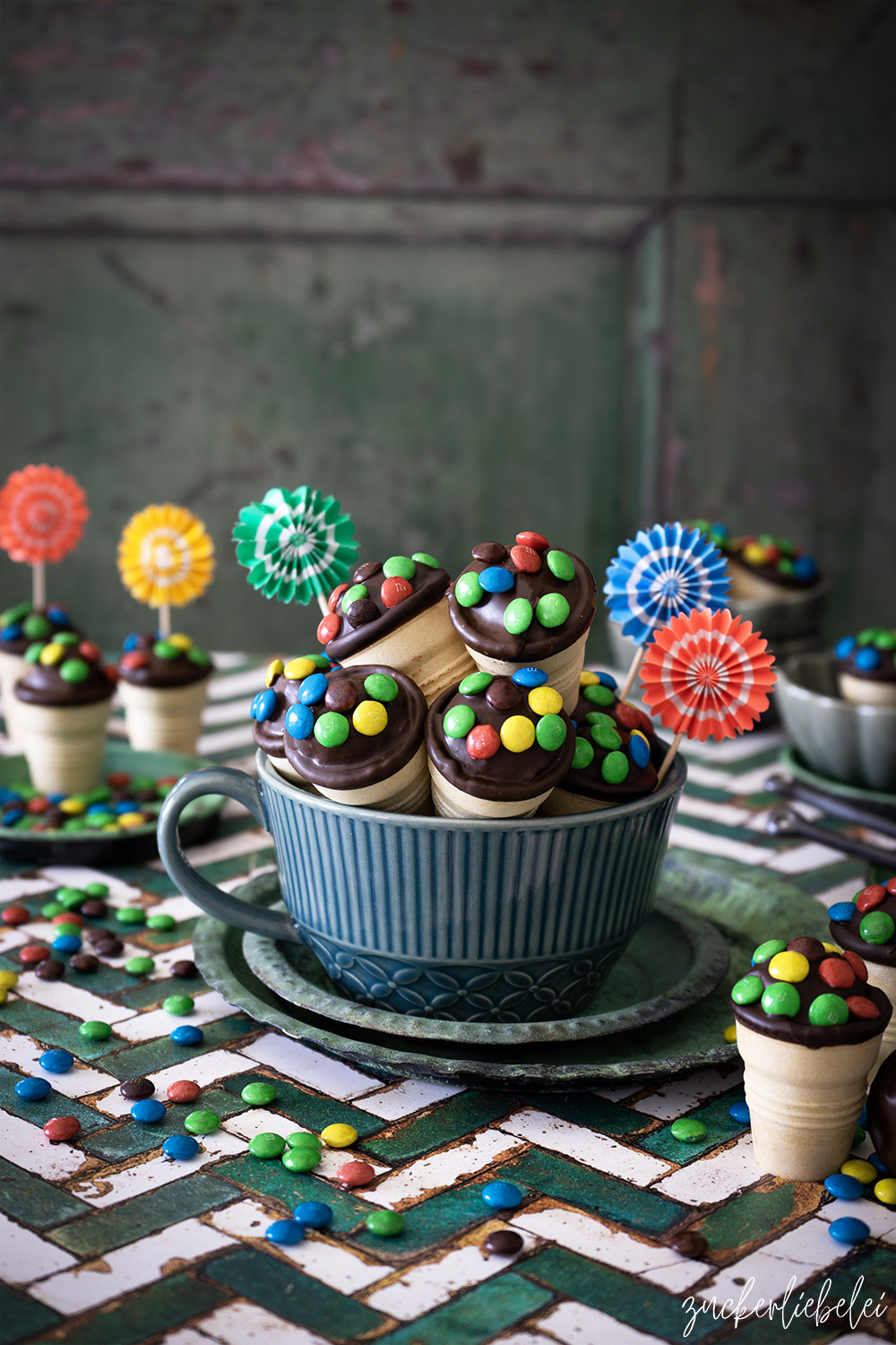 Lio's Regenbogen Partymuffins