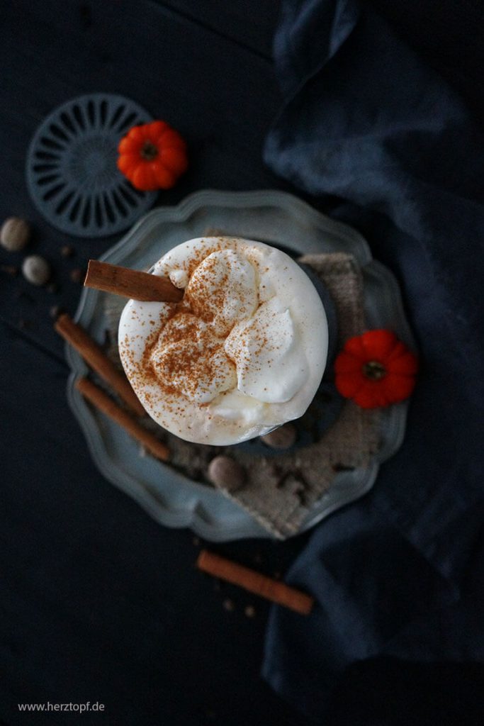 Pumpkin Spice Latte - super würzig und wärmend