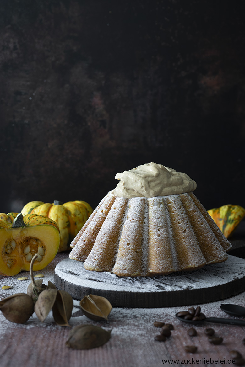 Pumpkin Spice Latte Kuchen