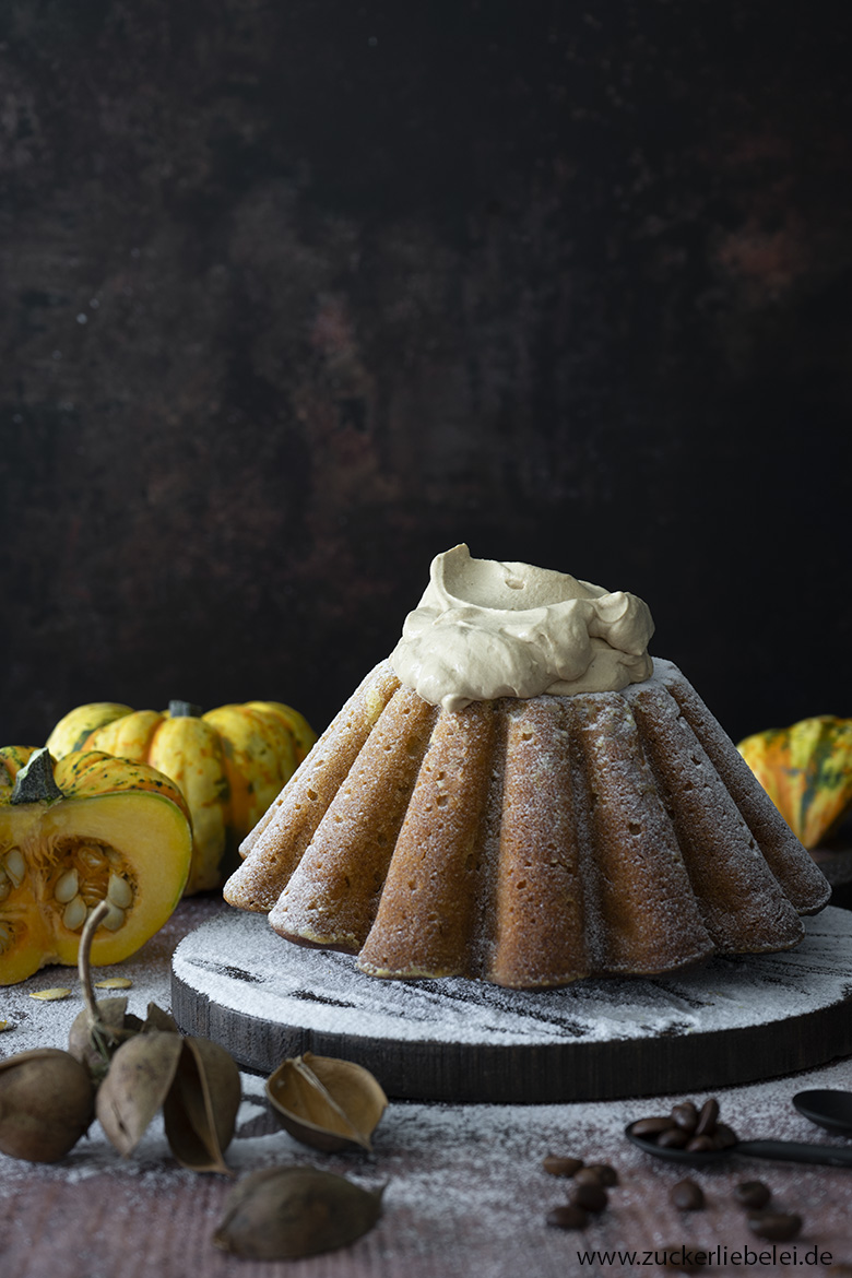 Pumpkin Spice Latte Kuchen