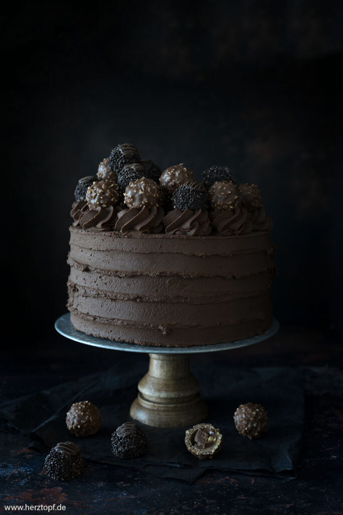 Rocher Haselnuss Torte