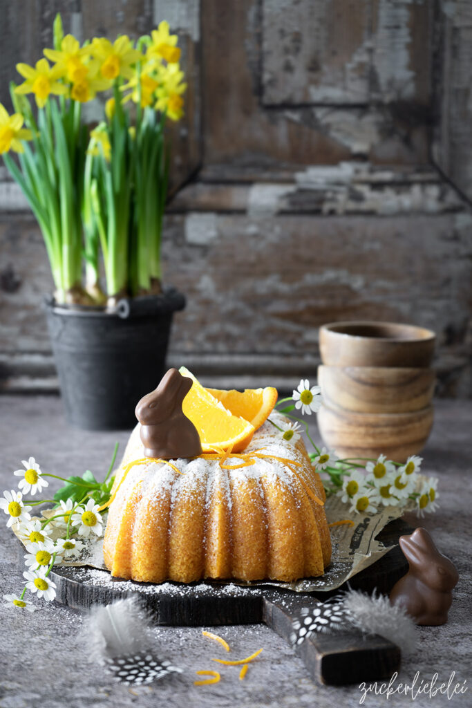 Saftiger Karotten Orangen Kuchen | zuckerliebelei