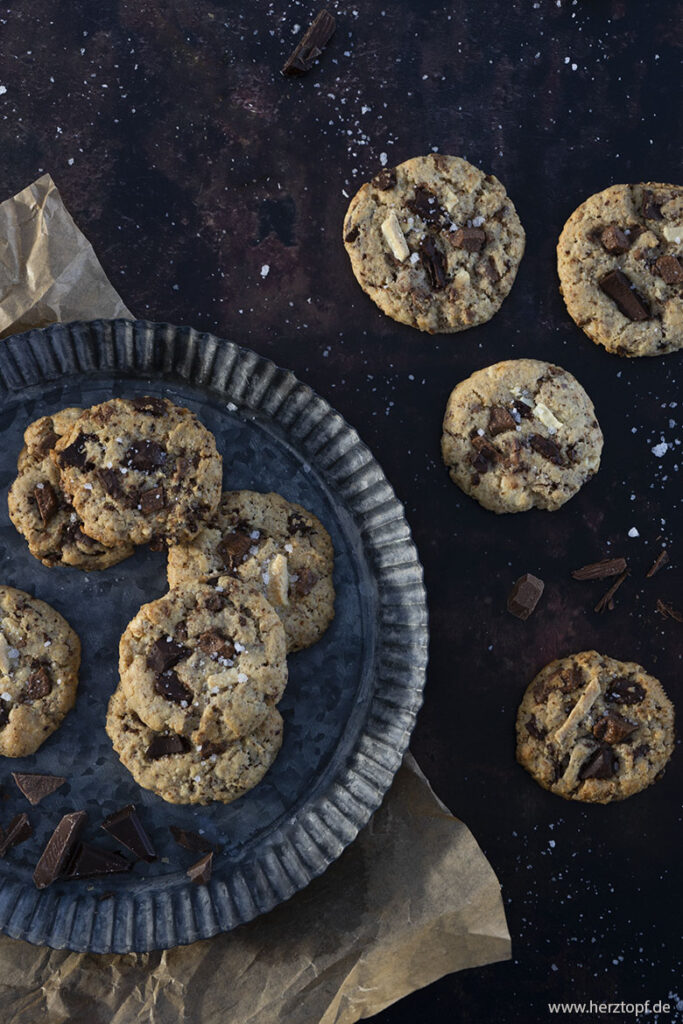 Triple Chocolate Cookies