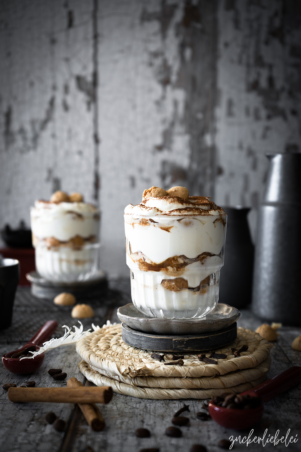 Vanille Chai Latte Tiramisu im Glas