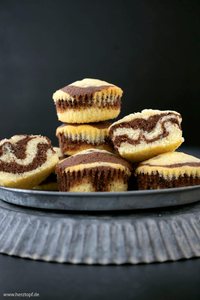 Zebra Muffins | zuckerliebelei