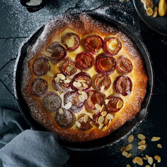 Zwetschgen Clafoutis mit Vanille